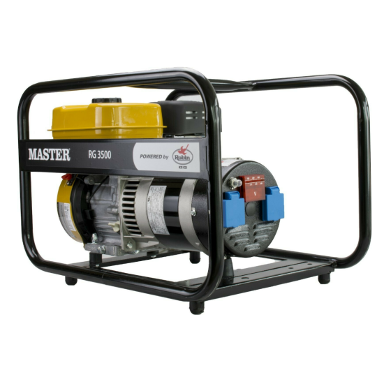 Master - RG 4000 Μονοφασική Γεννήτρια με Κινητήρα Robin 2,9 kVA (#0101R004)