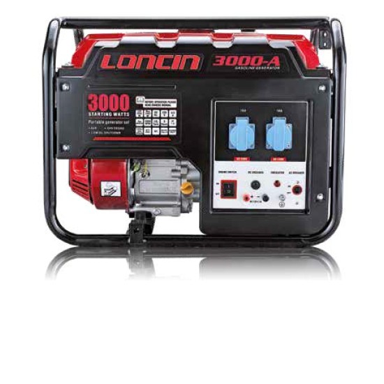 Loncin - LC3000-A Μονοφασική Γεννήτρια 3 kVΑ (#02LC3000-A)