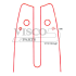 Visco - Λάμα Με Γρανάζι 12''-30-3/8-043-1.1 Οδηγοί: 44 (#12 SW-43 SR)