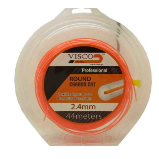Visco - Μισινέζα Διπλής Γραμμής Στρόγγυλη 2.4x44m (#2445)