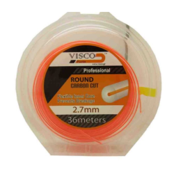 Visco - Μισινέζα Διπλής Γραμμής Στρόγγυλη 2,7x36m (#2736)