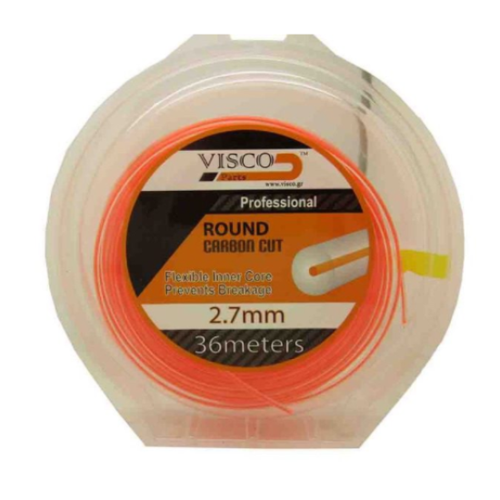 Visco - Μισινέζα Διπλής Γραμμής Στρόγγυλη 2,7x36m (#2736)