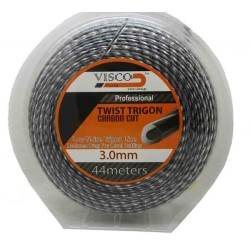 Visco - Μισινέζα Τρίγωνη Στριφτή Διπλής Γραμμής 3.0x44m (#3044)
