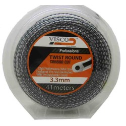 Visco - Μισινέζα Στριφτή Διπλής Γραμμής 3.3x41m (#3341)