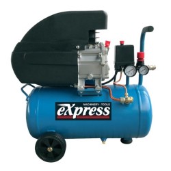 Express - Αεροσυμπιεστής Μονομπλόκ με Αεροφυλάκιο 24lt - 2Hp (#40133)