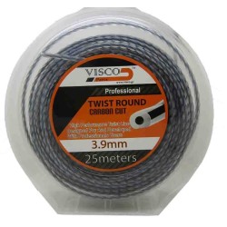 Visco - Μισινέζα Στριφτή Διπλής Γραμμής 3.9x25m (#4026)