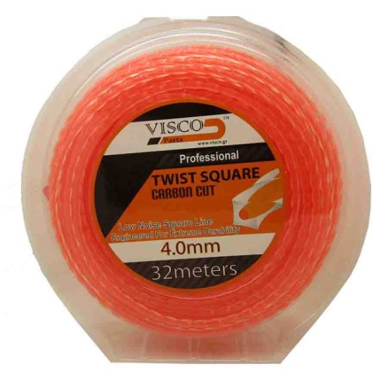 Visco - Μισινέζα Στριφτή Διπλής Γραμμής 4.0x32m (#4035)