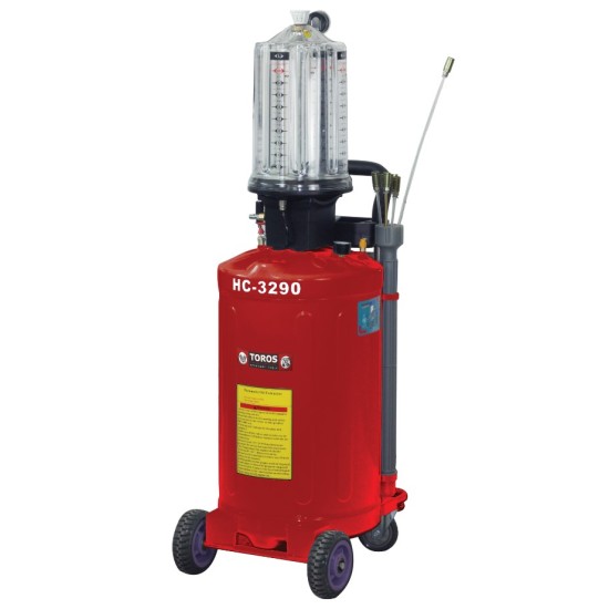 Toros - TSU-80 Αναρροφητήρας Λαδιού 80 lt με Γυάλα (#40670)
