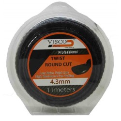 Visco - Μισινέζα Στριφτή Στρόγγυλη 4.3x11m (#4311)