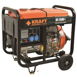Kraft - WS 8500-1 Γεννήτρια Πετρελαίου Μονοφασική 6.0 kW με Μίζα και Μπαταρία (#63773)