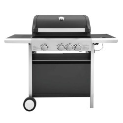 Unimac - Ψησταριά Υγραερίου BBQ με 3 Καυστήρες και 1 Πλαϊνή Εστία (#661314)