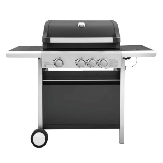 Unimac - Ψησταριά Υγραερίου BBQ με 3 Καυστήρες και 1 Πλαϊνή Εστία (#661314)