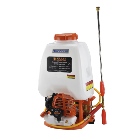 Kraft - Βενζινοκίνητος Ψεκαστήρας Πλάτης 25lt (#691046)