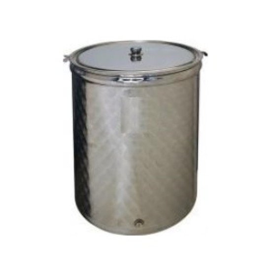 Unimac - Δοχείο Inox Κρασιού/Λαδιού 50LT Πρεσαριστό (#693170)