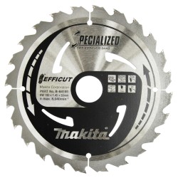 Makita - Δίσκος Κοπής Ξύλου TCT 190 (24 Δόντια) (#B-64191)