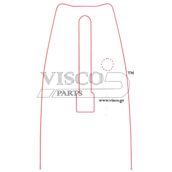 Visco - Λάμα με Γρανάζι 3/8-050-1.30 Οδηγοί: 59-60 (#HX 16-50NR)