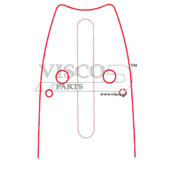 Visco - Λάμα με Γρανάζι 20 -50-3/8-058-1.5 Οδηγοί: 72 (#JO 20-58 ER)