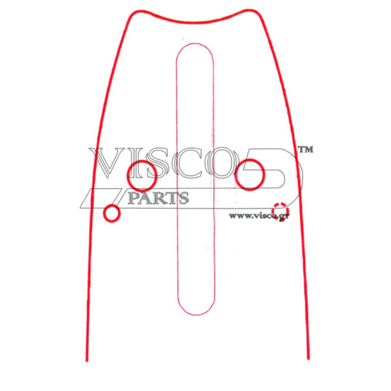 Visco - Λάμα με Γρανάζι 20 -50-3/8-058-1.5 Οδηγοί: 72 (#JO 20-58 ER)