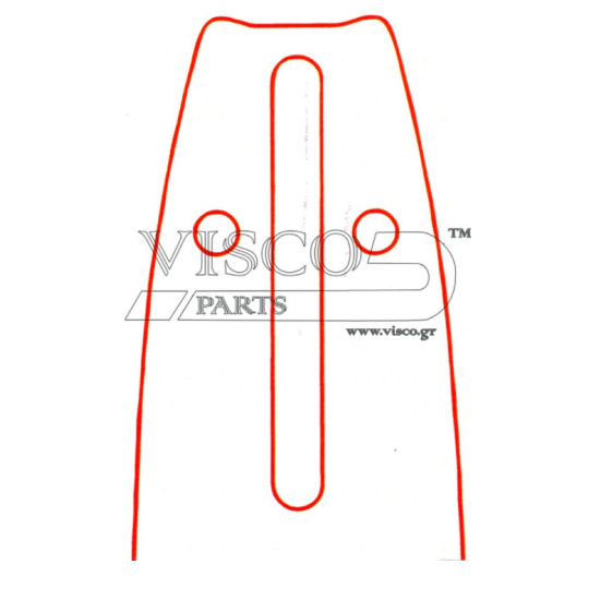 Visco - Λάμα με Γρανάζι 16''-40 3/5-050-1.3 Οδηγοί: 57 (#PO 16-50NR)