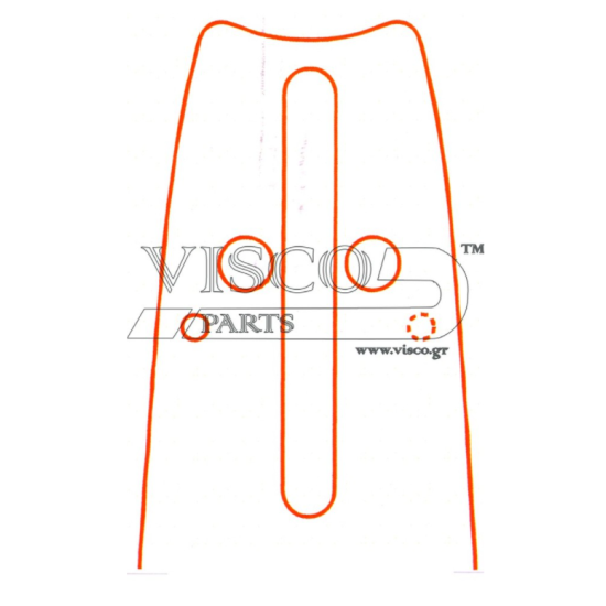 Visco - Λάμα με Γρανάζι 3.25-050-1.3 Οδηγοί: 72 (#POH 18-50WH)