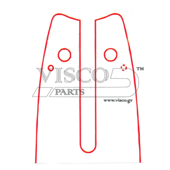 Visco - Λάμα με Γρανάζι 16¨-40-3/8-050-1.3 Οδηγοί: 55 (#SW 16-50NR)