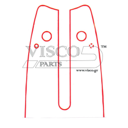 Visco - Λάμα με Γρανάζι 18-45 3/8-050-1.3 Οδηγοί: 61 (#SW 18-50NR)